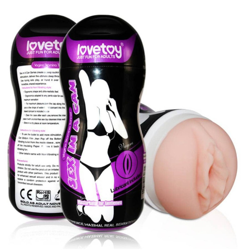 LoveToy Masturbateur réaliste Stamina 16 x 6.5 cm